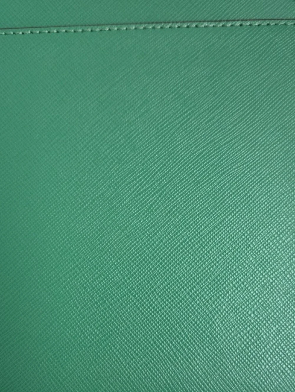 kate spade Green Structured Leather Satchel with Gold Logo